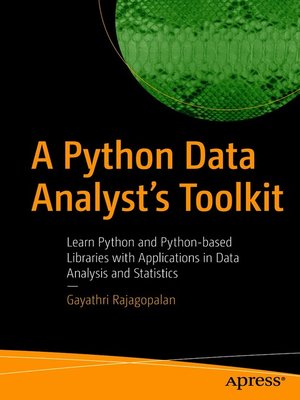 cover image of A Python Data Analyst's Toolkit
